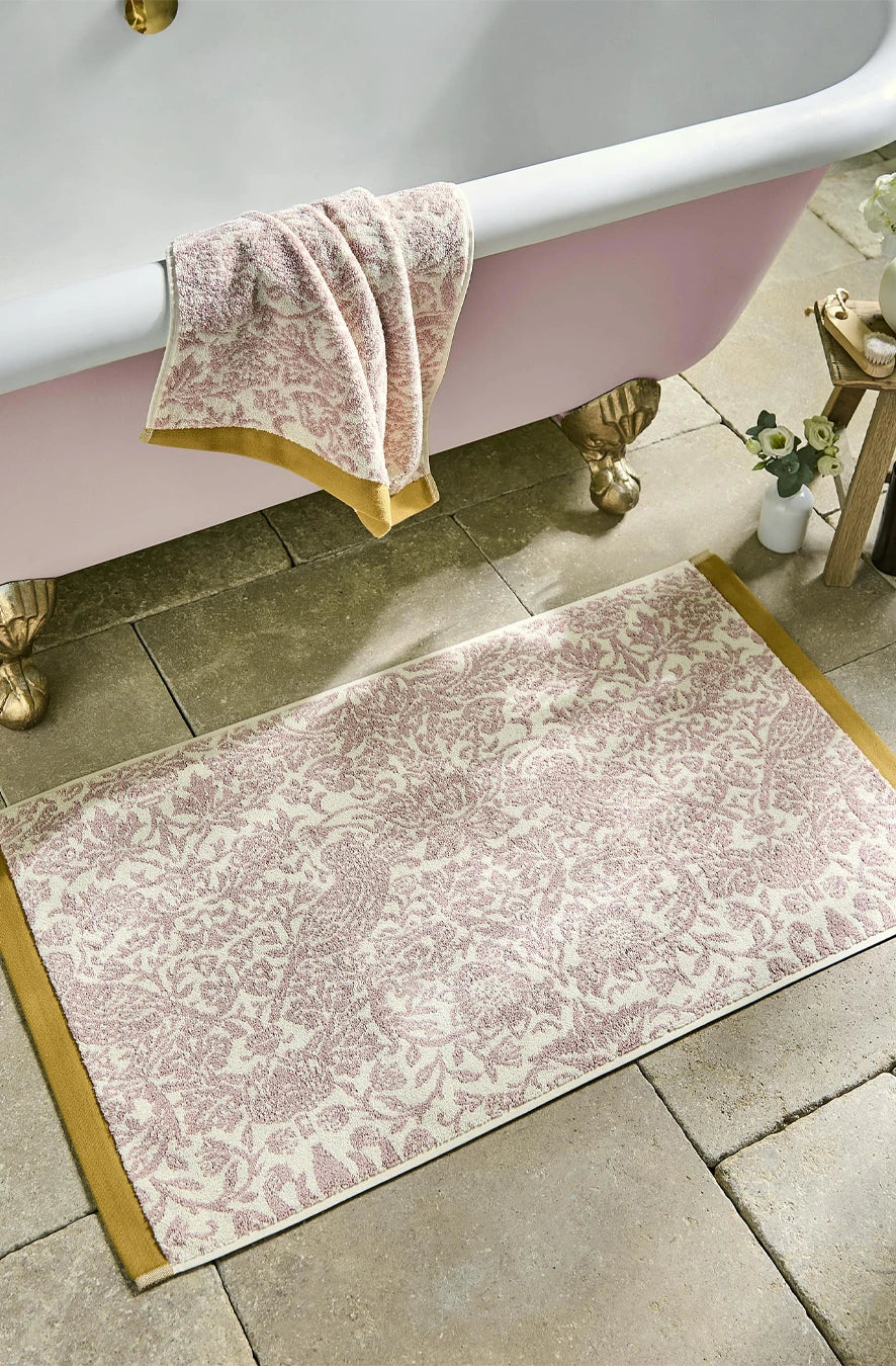 Covoraș de baie  Strawberry Tief Plaster Pink 50 x 90 cm