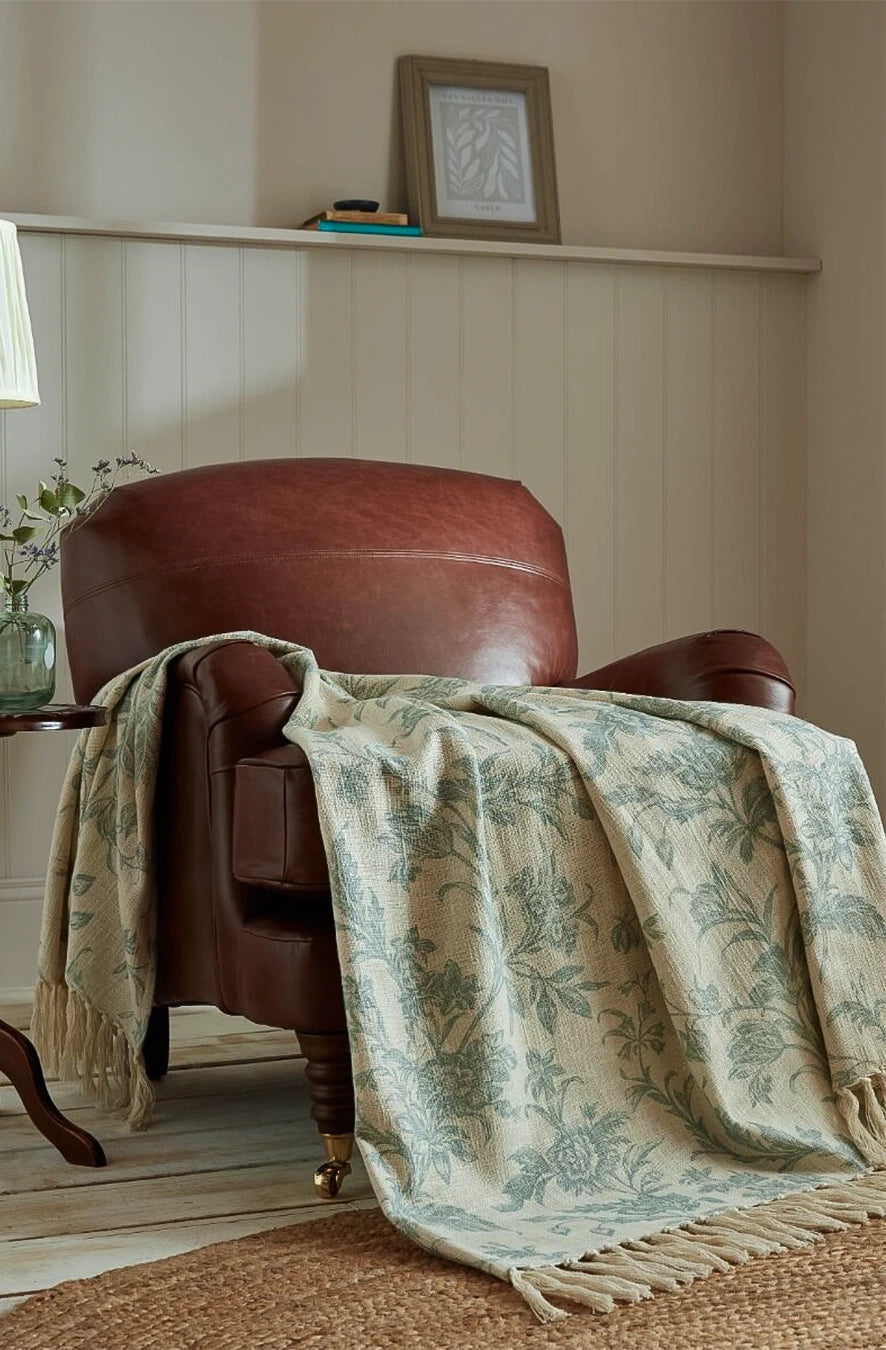 Cuvertură Lloyd Dark Duckegg 130 x 170 cm