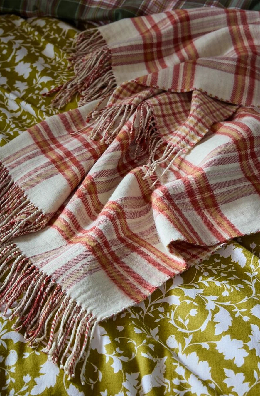 Cuvertură  Padbury Check Russet 150 x 200 cm