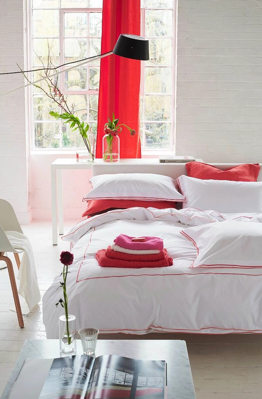 Lenjerie de pat Astor Coral Pink