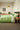 Lenjerie de pat Criss Cross Stem Basil Green