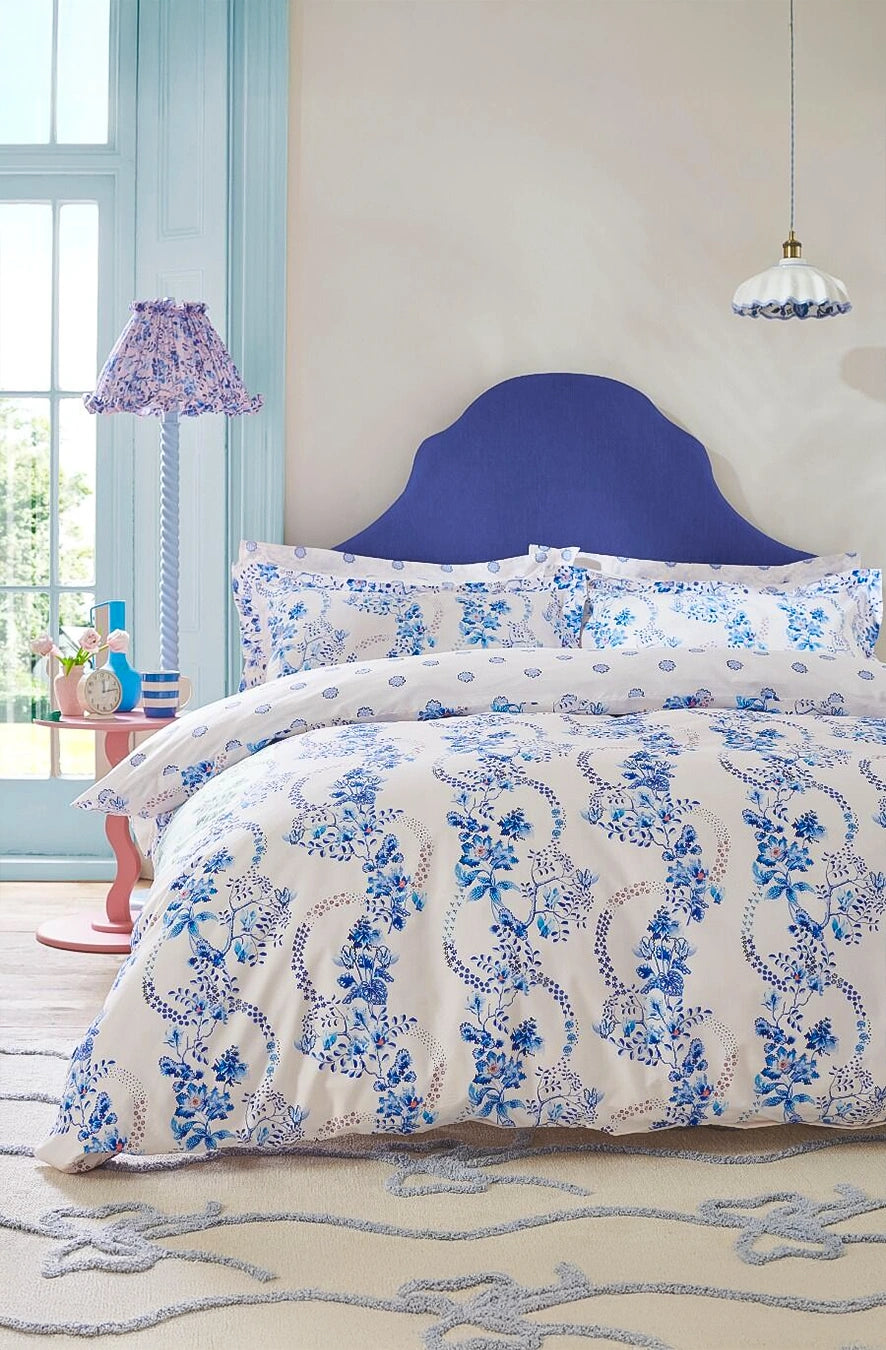 Lenjerie de pat Road Floral Cornflower