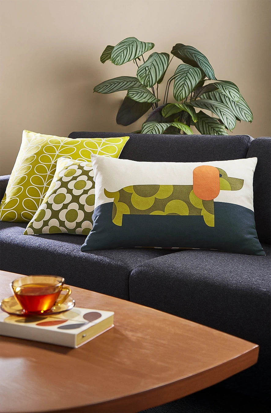 Pernă decorativă Dachshund Yellow 40 x 60 cm