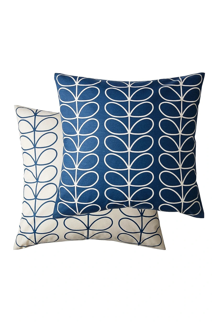 Pernă decorativă Small Linear Stem Whale 50 x 50 cm