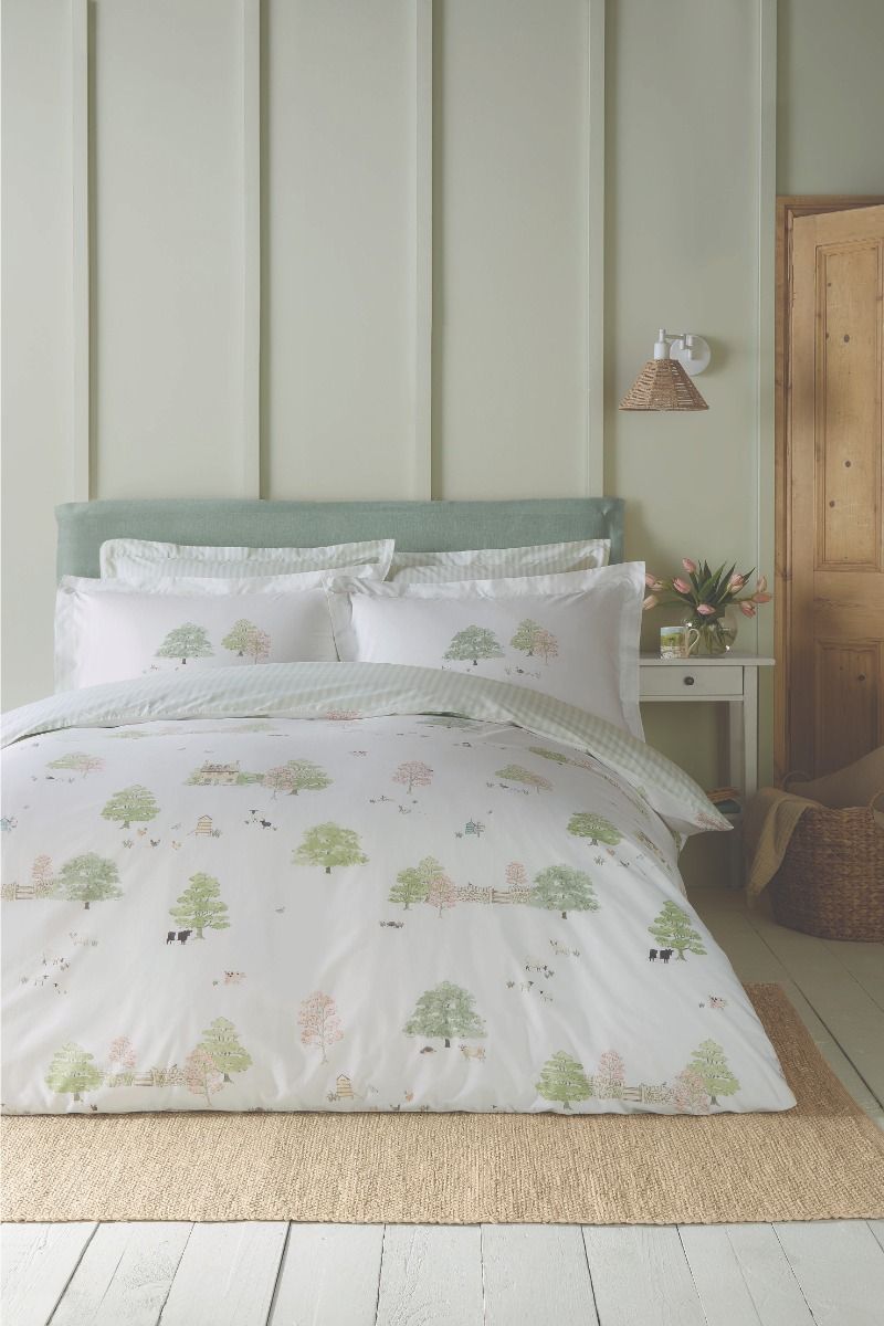 Lenjerie de pat Spring Cottage Green