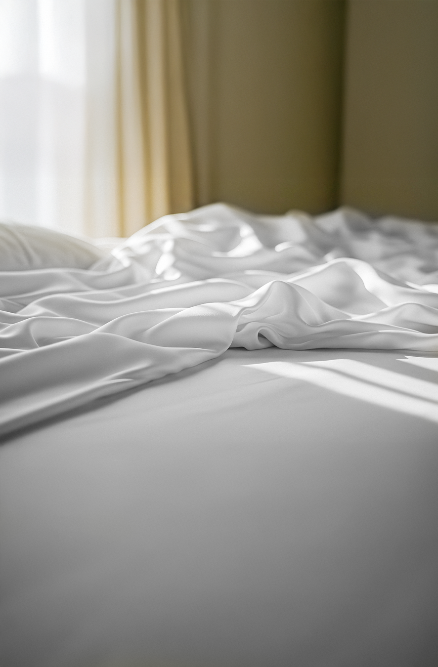 Cearșaf uni din bumbac percale 200TC